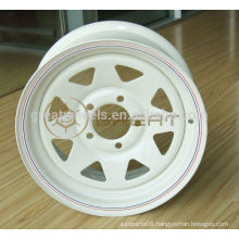 High performance trailer wheels, 5x139.7 trailer wheel rims for hot selling